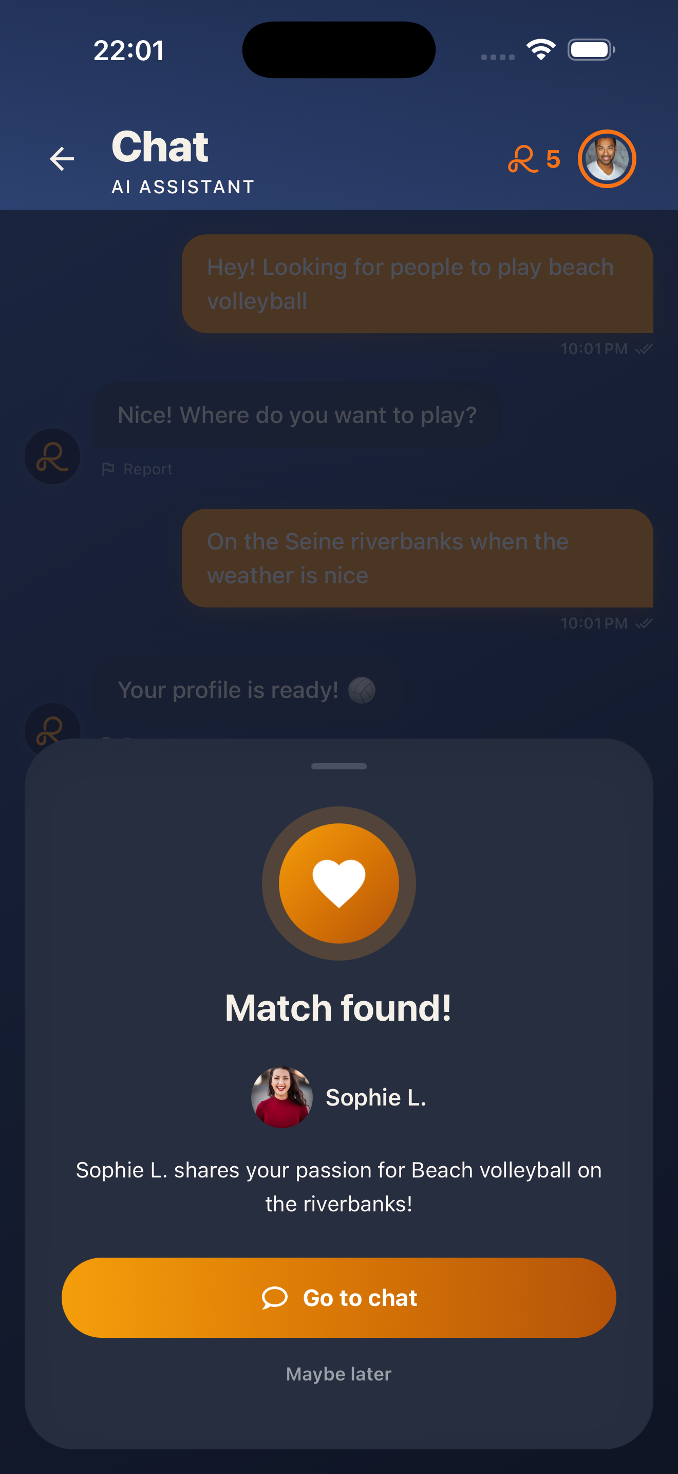 Reach App Mockup