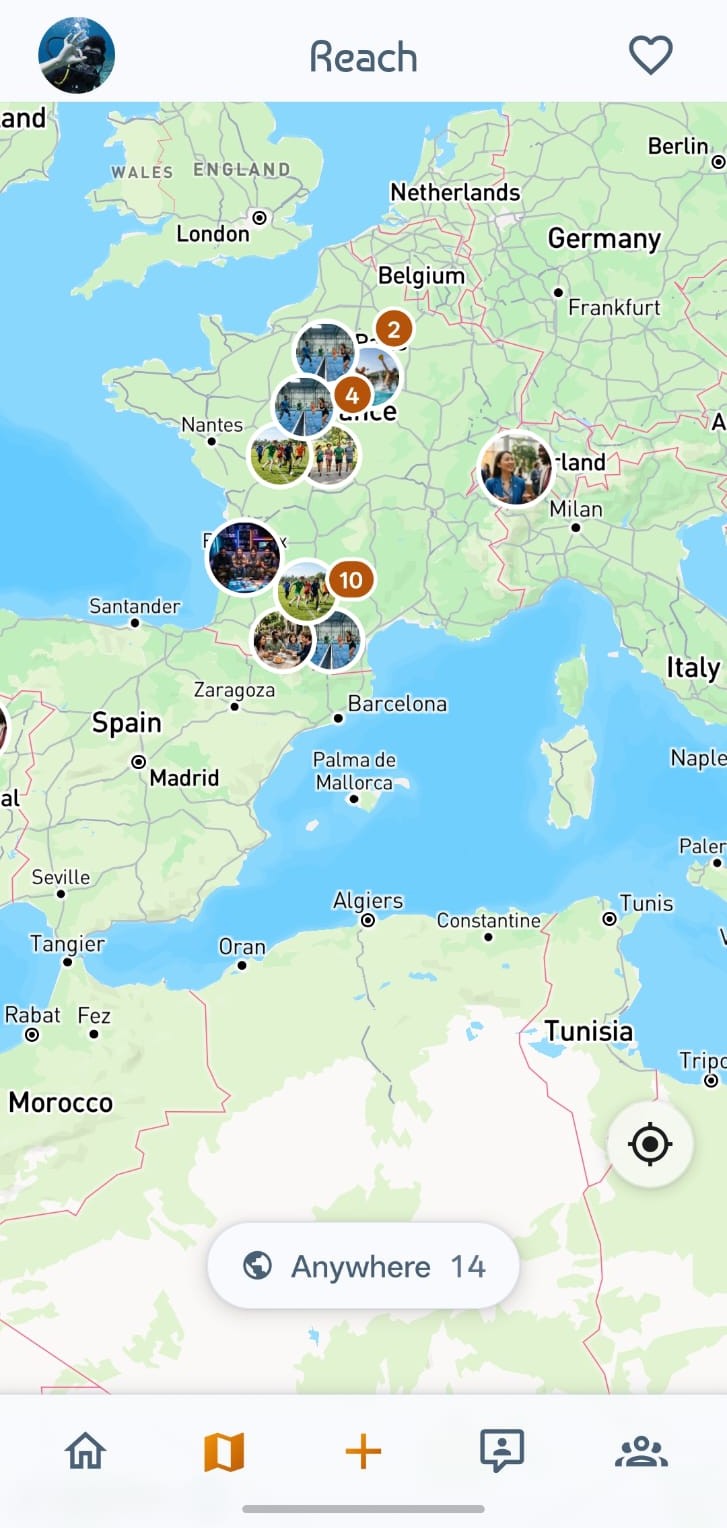 Live Map Heatmap